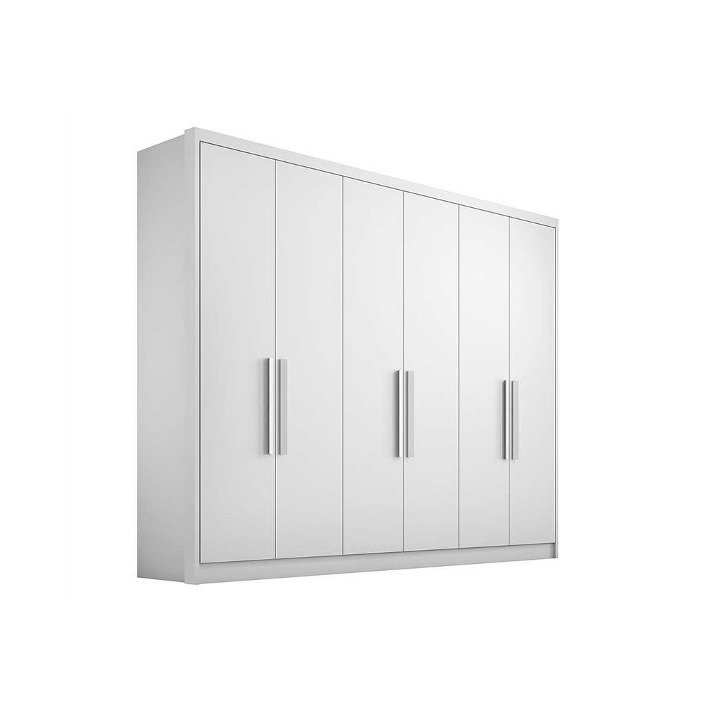 Guarda Roupa Casal 6 Portas e 6 Gavetas Rizon/Linea Branco - Novo Horizonte Guarda Roupa Casal 6 Portas e 6 Gavetas Rizon/Linea Branco - Novo Horizonte - Oferta na Shopee