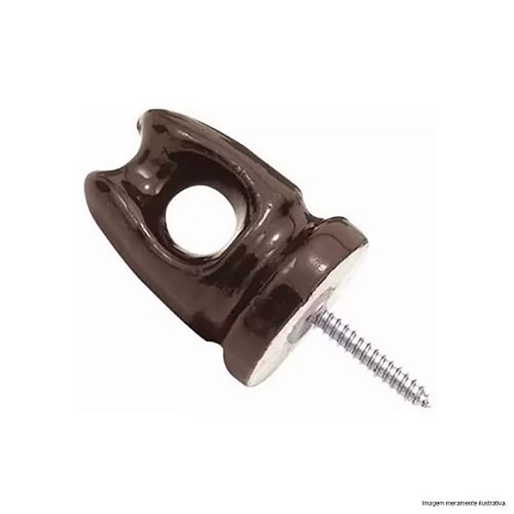 Isolador Olhal de Porcelana 72x54mm Fertak Isolador Olhal de Porcelana 72x54mm Fertak - Oferta na Shopee
