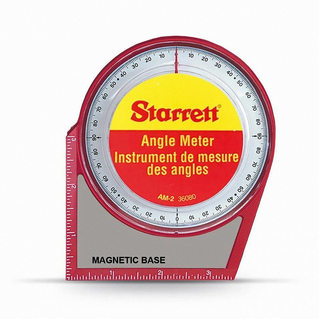 Medidor de Ângulo 0 a 90° Starrett com Base Magnética AM-2 Medidor de Ângulo 0 a 90° Starrett com Base Magnética AM-2 - Oferta na Shopee