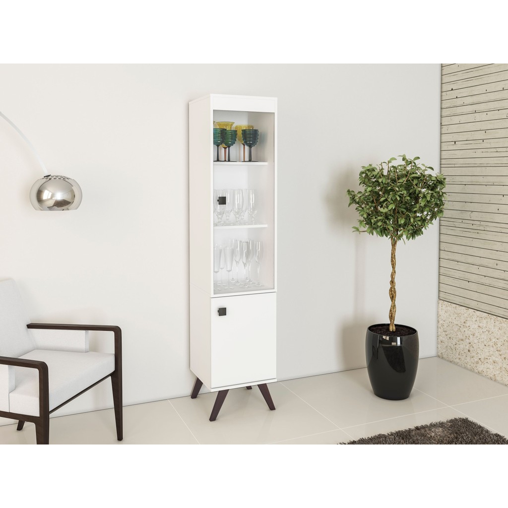 Cristaleira 2 Portas Rt 3105 Branco Branco Cristaleira 2 Portas Rt 3105 Branco Branco - Oferta na Shopee
