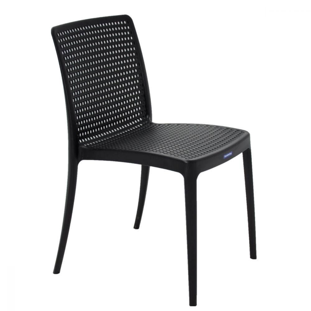 Cadeira Tramontina Isabelle Preta Em Polipropileno e Fibra Cadeira Tramontina Isabelle Preta Em Polipropileno e Fibra - Oferta na Shopee