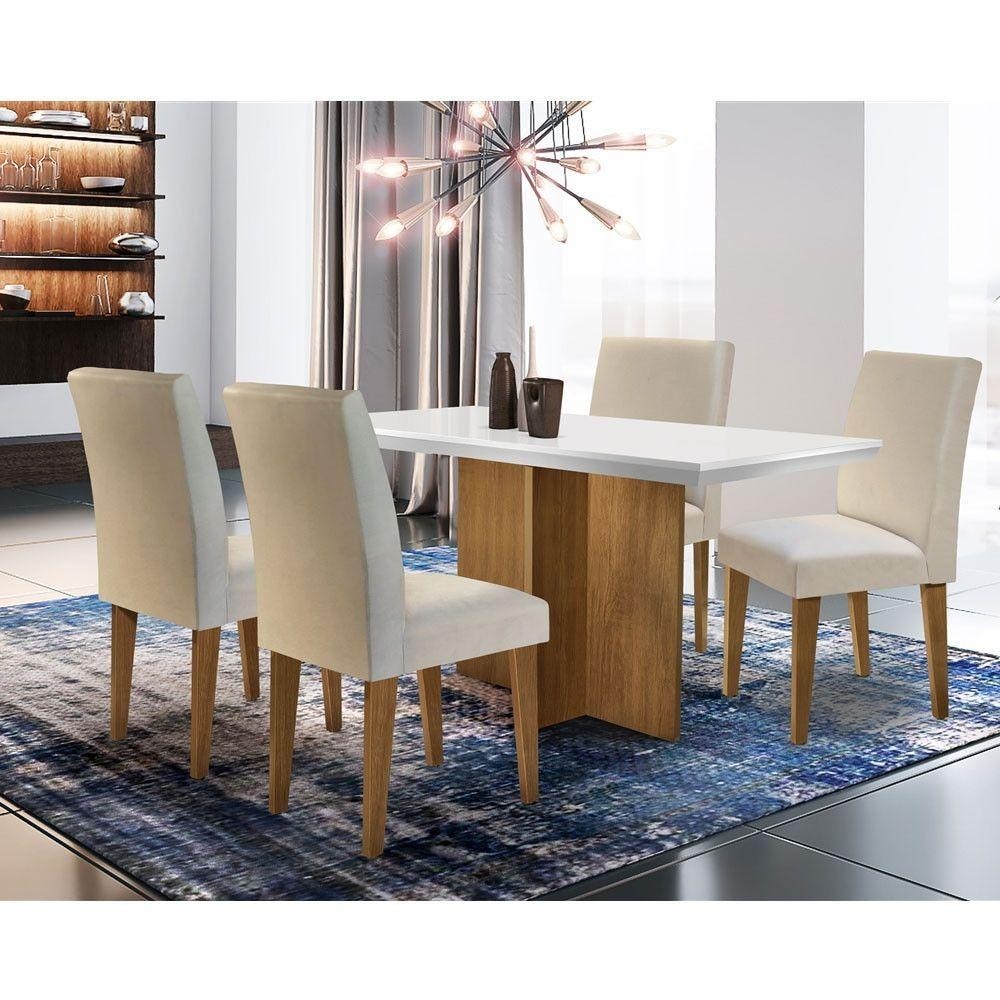 Mesa Olímpia 120cm Rufato Off White Mesa Olímpia 120cm Rufato Off White - Oferta na Shopee