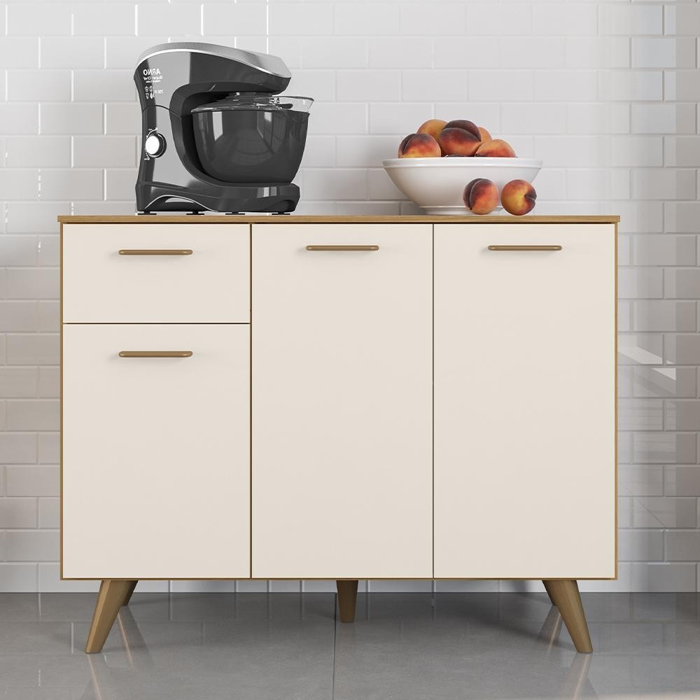 Balcão Cozinha Olinda com Tampo e 3 Portas e 1 Gaveta Balcão Cozinha Olinda com Tampo e 3 Portas e 1 Gaveta - Oferta na Shopee