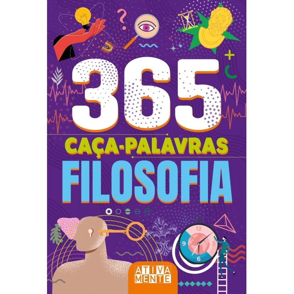 Livro 365 caça-palavras - Filosofia Livro 365 caça-palavras - Filosofia - Oferta na Shopee