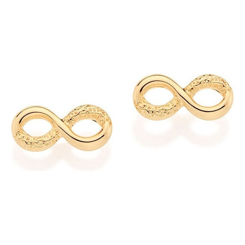 Brinco Ouro 18k Rommanel Infinito Antialérgico Pequeno 9mm 525114 - Oferta na Shopee