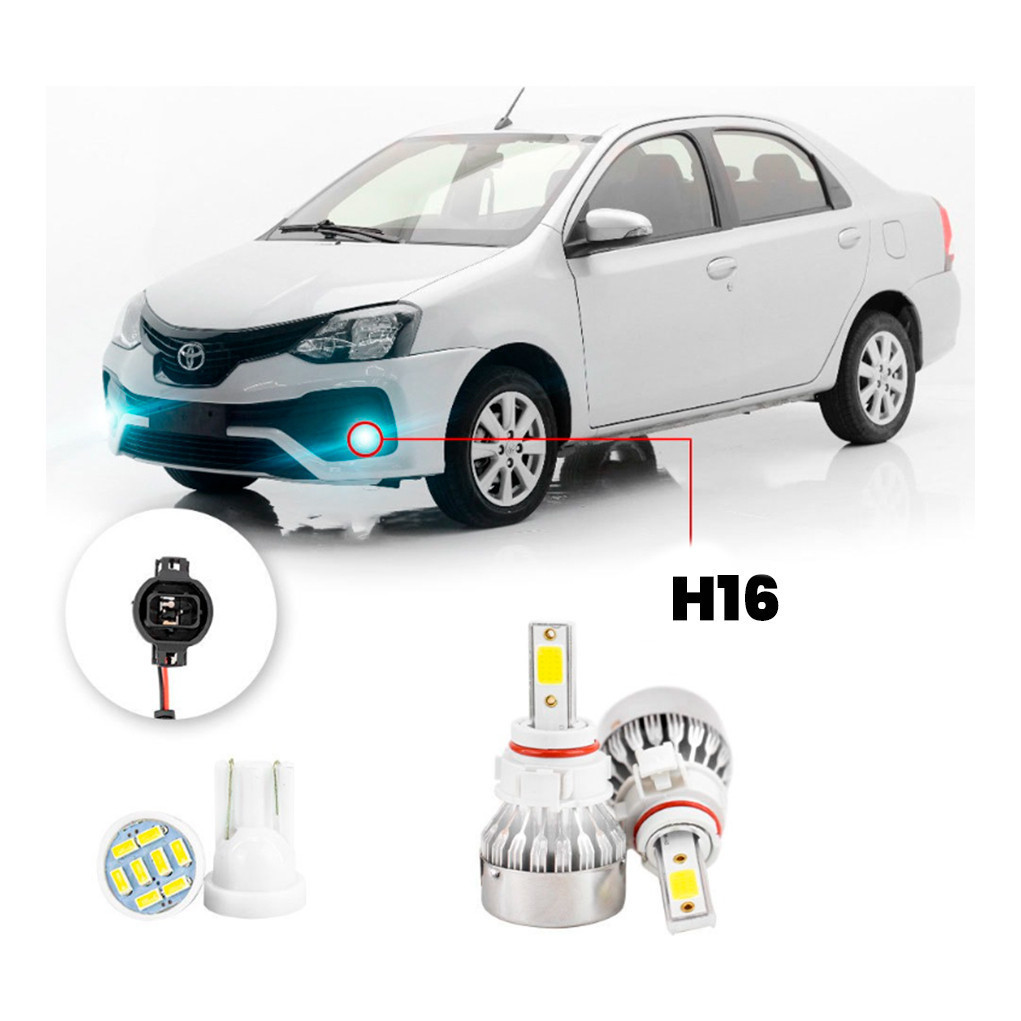 Lampada Farol Milha Toyota Etios Sedan Todos Os Anos 20000lm Lampada Farol Milha Toyota Etios Sedan Todos Os Anos 20000lm - Oferta na Shopee