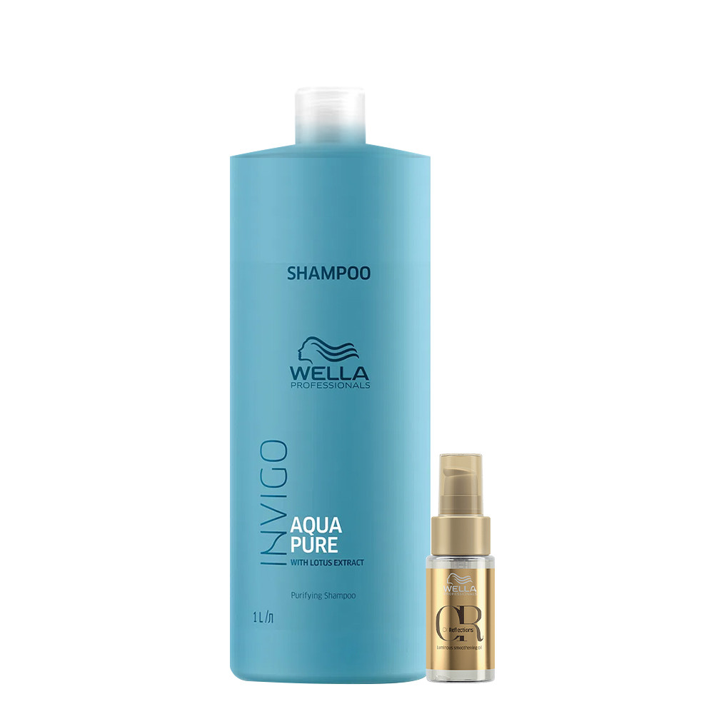 Kit Wella Professionals Invigo Balance Acqua Pure Shampoo 1L e Oil Reflections 30ml (2 produtos) Kit Wella Professionals Invigo Balance Acqua Pure Shampoo 1L e Oil Reflections 30ml (2 produtos) - Oferta na Shopee