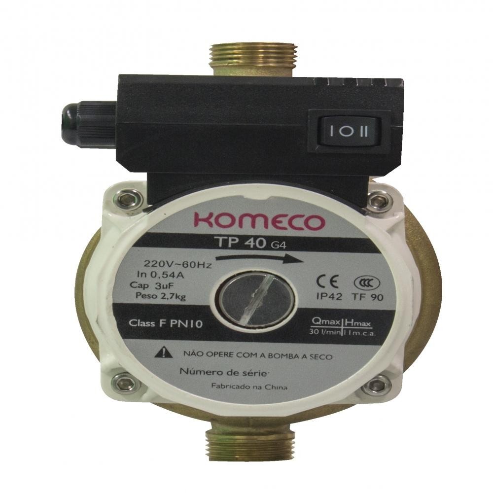 Mini Bomba Hidráulica Pressurizadora De Água Tp40 G4 Bronze 127V 60Hz Komeco Mini Bomba Hidráulica Pressurizadora De Água Tp40 G4 Bronze 127V 60Hz Komeco - Oferta na Shopee