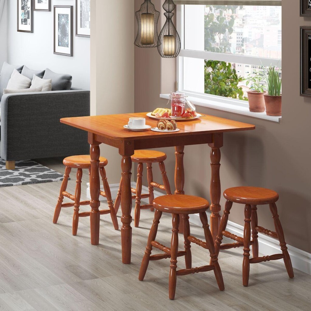 Conjunto Sala de Jantar com Mesa Dobrável e 4 Banquetas Multimóveis CR50117 Conjunto Sala de Jantar com Mesa Dobrável e 4 Banquetas Multimóveis CR50117 - Oferta na Shopee