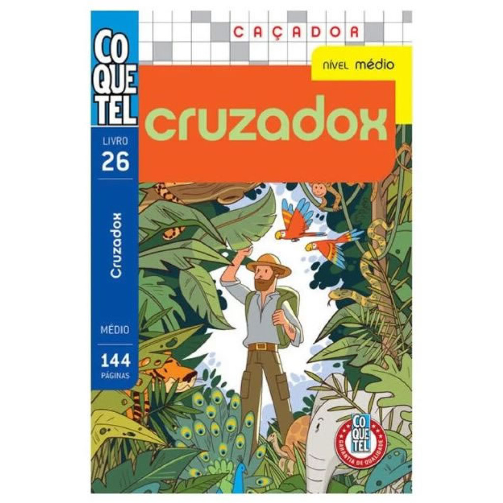 Livro coquetel cruzadox 26 Livro coquetel cruzadox 26 - Oferta na Shopee