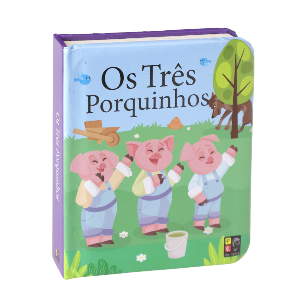 Livro Contos Acolchoados | Os Três Porquinhos | 2 a 6 Anos Livro Contos Acolchoados | Os Três Porquinhos | 2 a 6 Anos - Oferta na Shopee