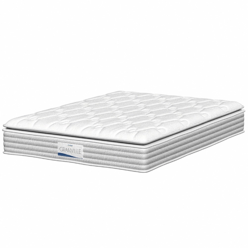 Colchão Casal Molas Ensacadas Granville Com Pillow 138x188x28cm Branco Probel Colchão Casal Molas Ensacadas Granville Com Pillow 138x188x28cm Branco Probel - Oferta na Shopee