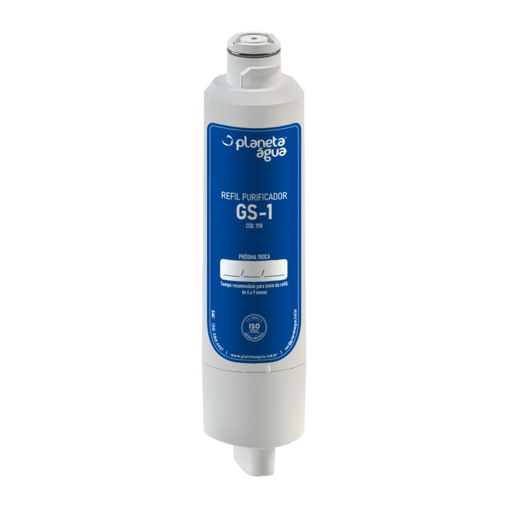Refil Filtro Planeta água Interno GS-1 para Geladeira Refrigerador Samsung Side HAF-CIN/EXP - Oferta na Shopee