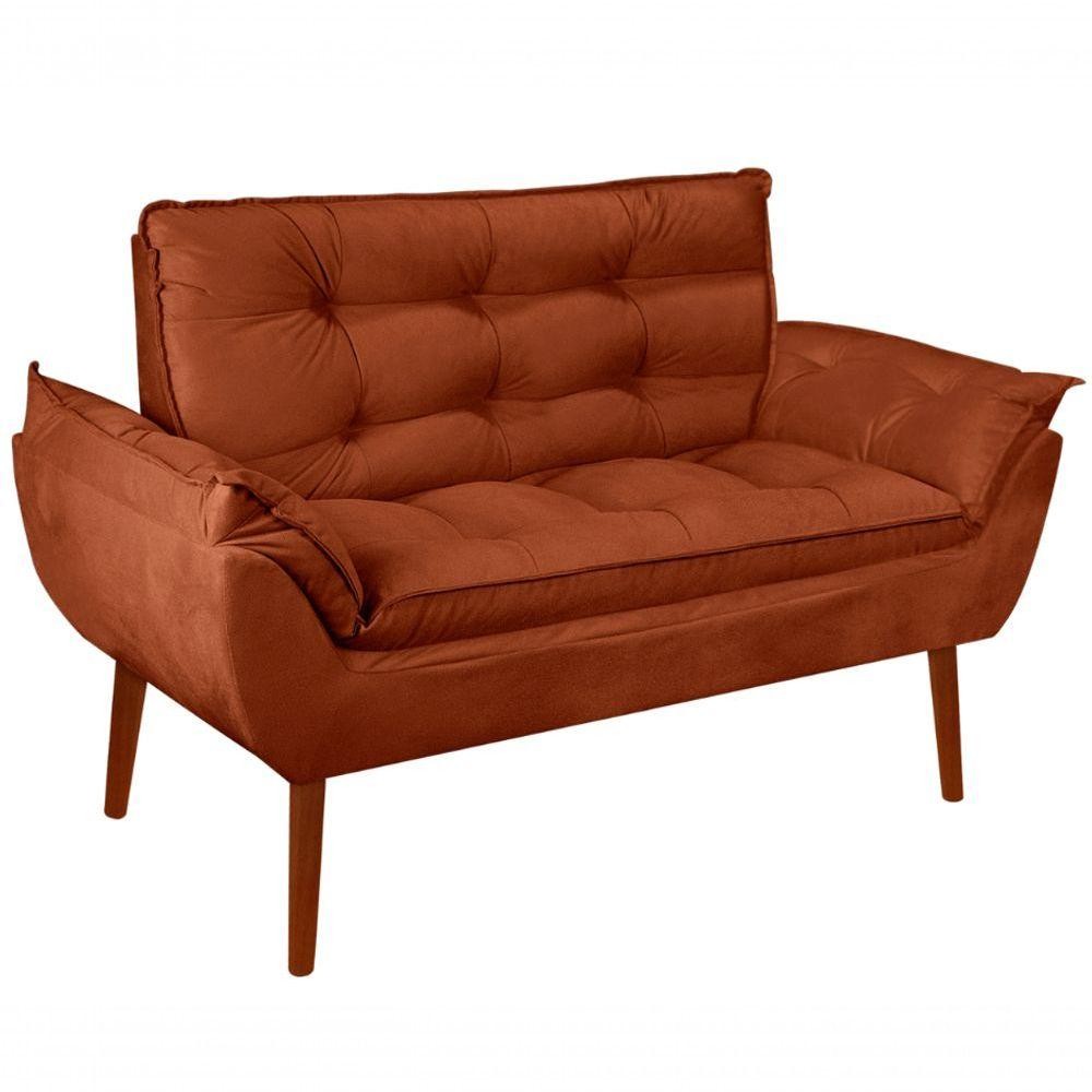 Namoradeira Opala Elegante Suede Terracota Namoradeira Opala Elegante Suede Terracota - Oferta na Shopee