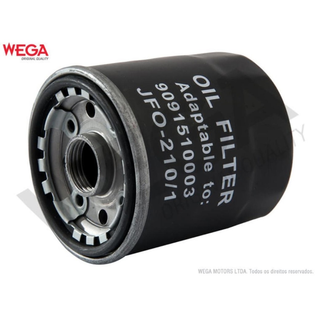 Filtro óleo Toyota Corolla 1992 a 2013 Wega JFO-0210/1 Filtro óleo Toyota Corolla 1992 a 2013 Wega JFO-0210/1 - Oferta na Shopee
