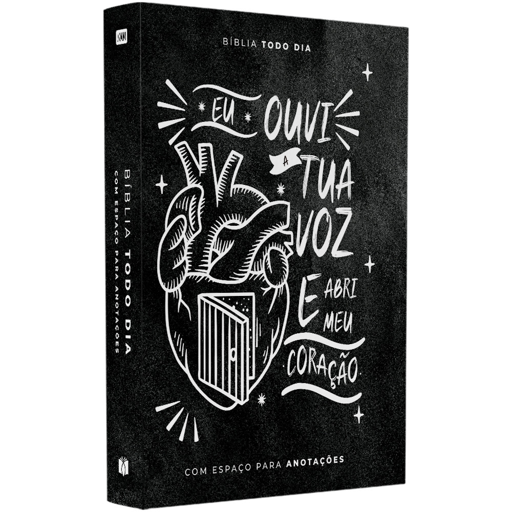 Bíblia Todo Dia com Espaço para Anotações | AM | Letra Normal | Capa Dura Ouvi a Tua Voz Bíblia Todo Dia com Espaço para Anotações | AM | Letra Normal | Capa Dura Ouvi a Tua Voz - Oferta na Shopee