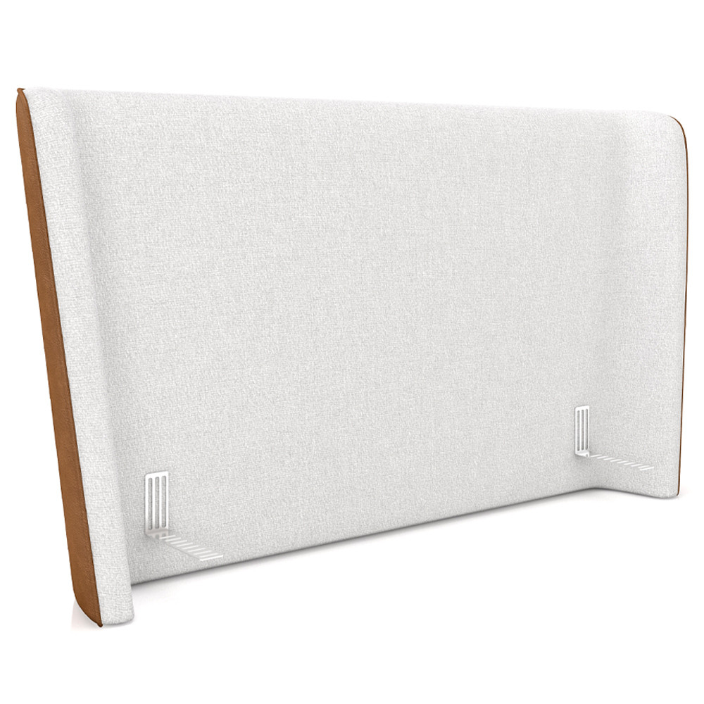 Cabeceira Cama Box Queen 160cm Nilo P05 Couríssimo Whisky Bouclê Cru - Lyam Decor Cabeceira Cama Box Queen 160cm Nilo P05 Couríssimo Whisky Bouclê Cru - Lyam Decor - Oferta na Shopee
