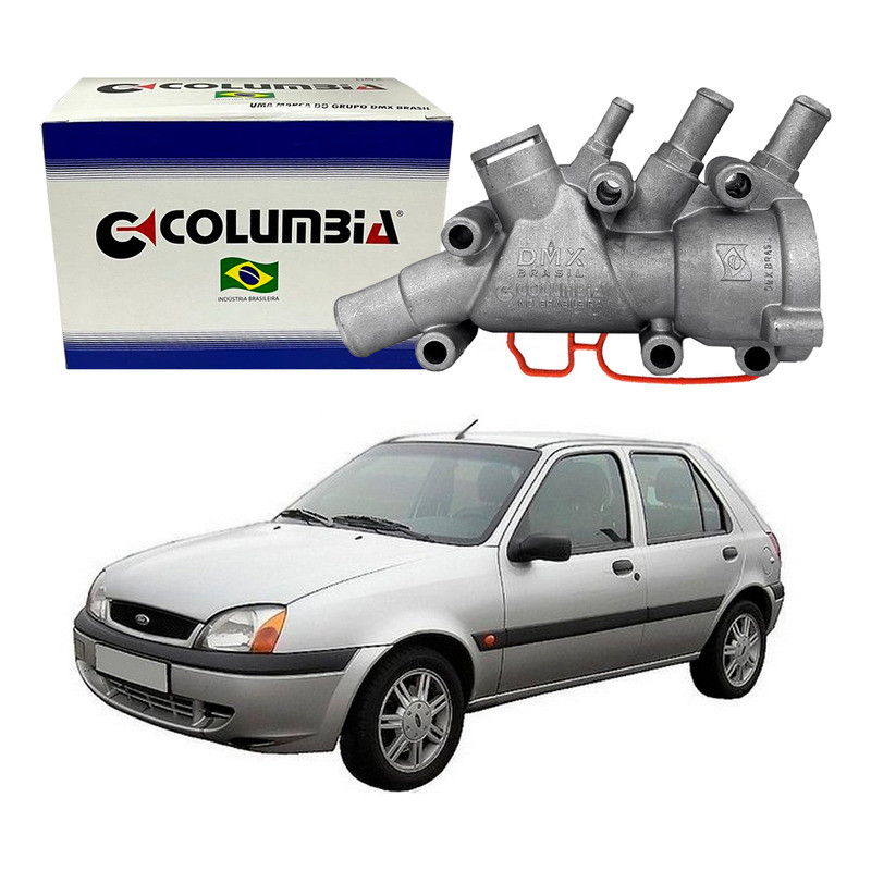 Carcaça Termostatica Fiesta Street 1.0 1.6 2000 A 2002 Carcaça Termostatica Fiesta Street 1.0 1.6 2000 A 2002 - Oferta na Shopee