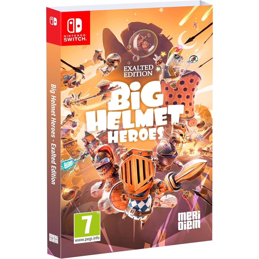 Big Helmet Heroes Exalted Edition Switch Midia Fisica - Oferta na Shopee