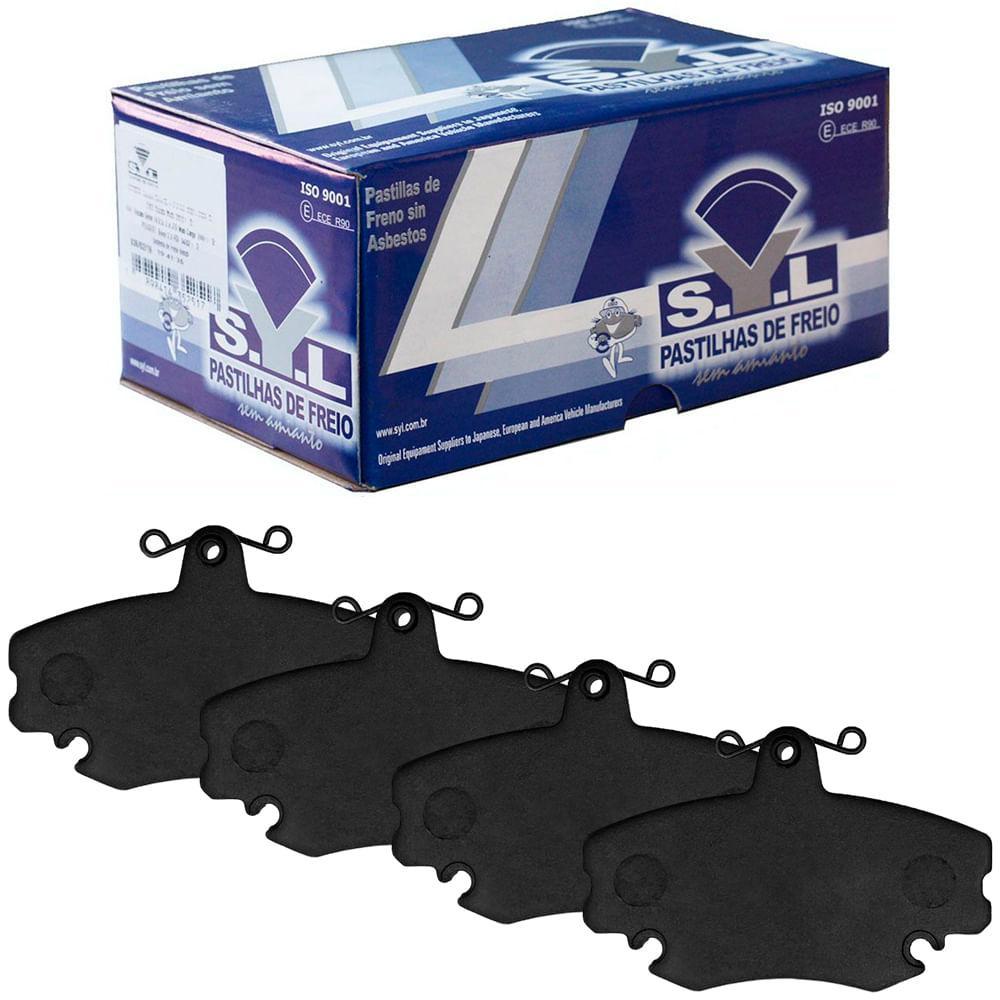 Kit Pastilha Freio Renault Logan 2008 A 2018 Dianteira Syl Kit Pastilha Freio Renault Logan 2008 A 2018 Dianteira Syl - Oferta na Shopee