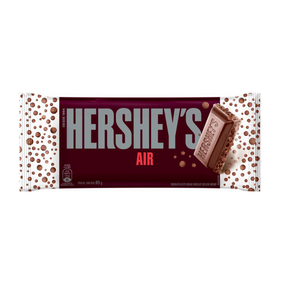 Chocolate Hershey's Air 85g - Oferta na Shopee