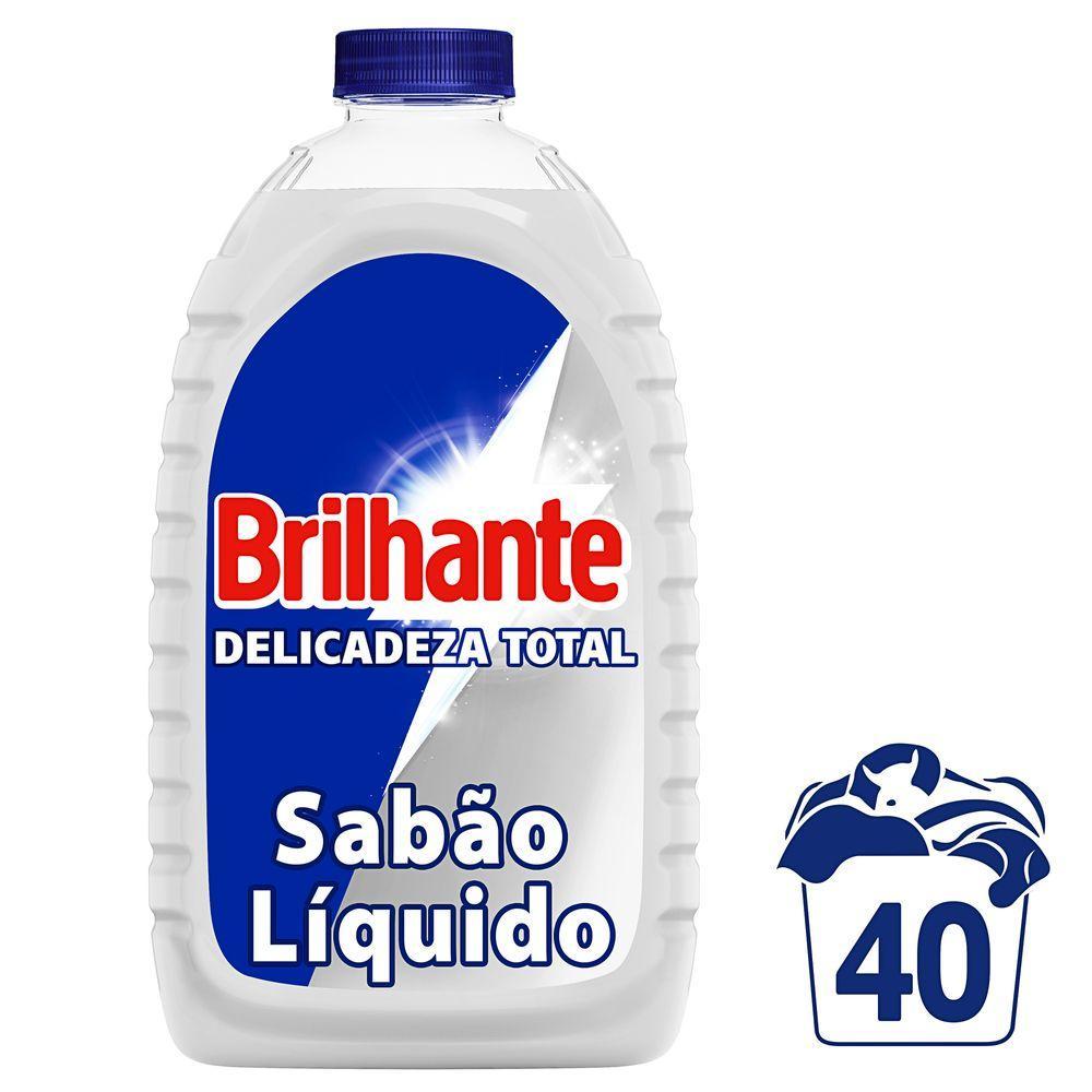 Sabão Liquido Brilhante Delicadeza Total 3 Litros - Oferta na Shopee