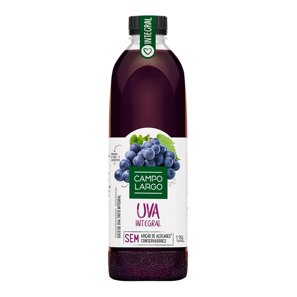 Suco de Uva Integral Campo Largo 1