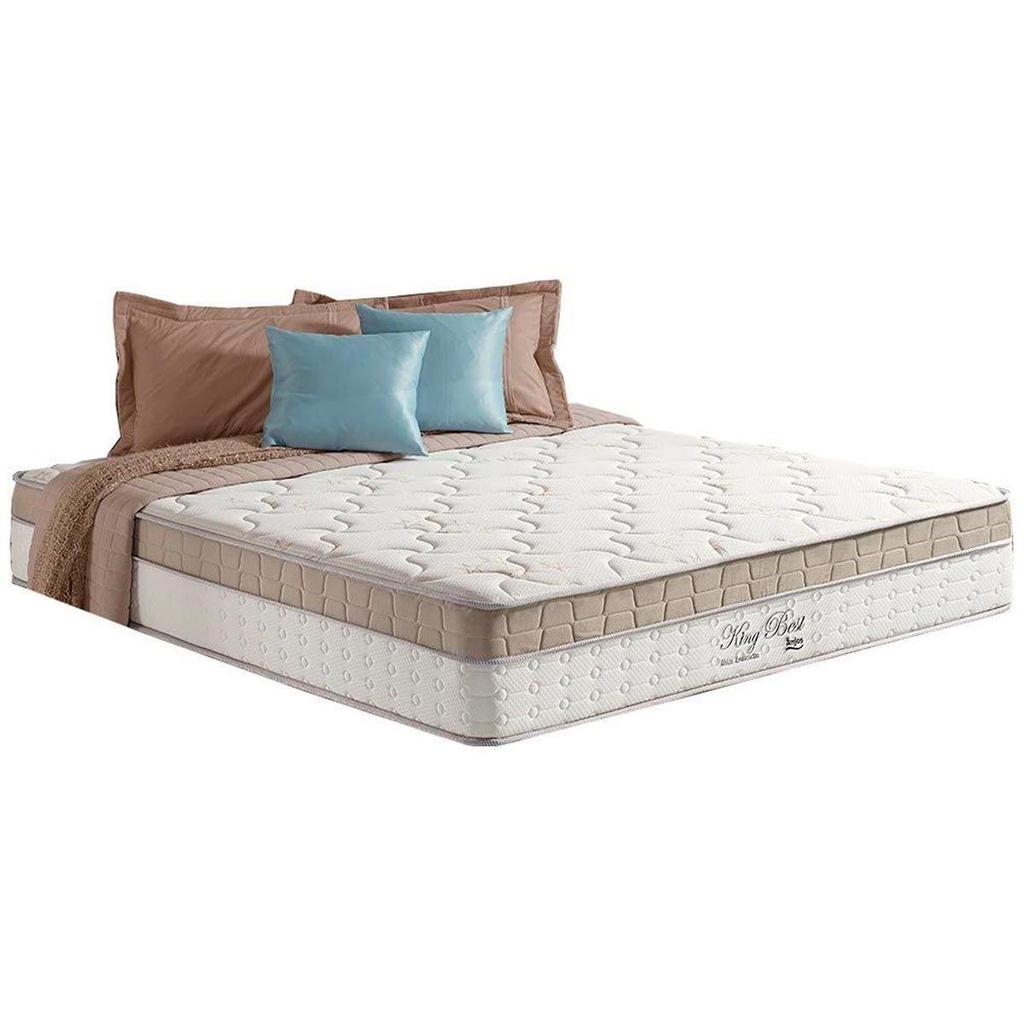 Colchão King Molas Superlastic King Best (193x203x28) - Anjos Colchão King Molas Superlastic King Best (193x203x28) - Anjos - Oferta na Shopee