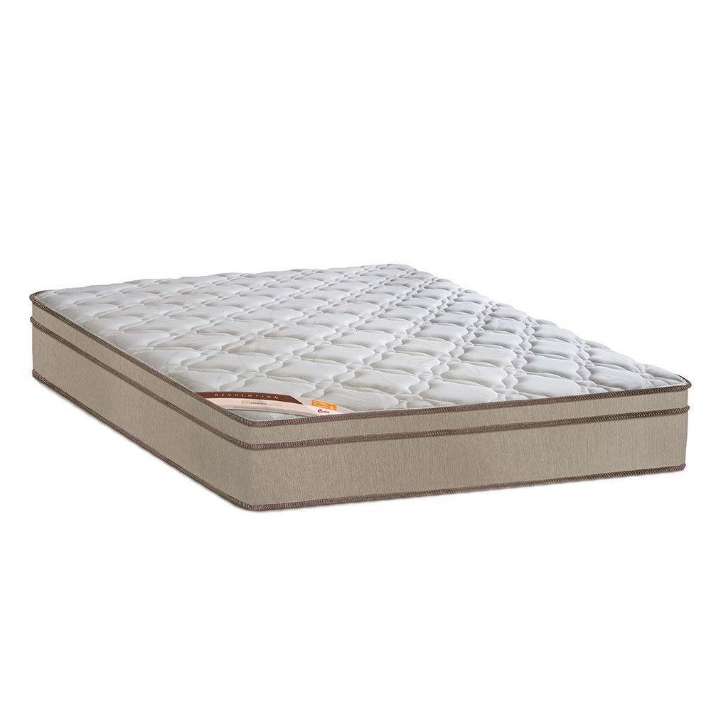 Colchão Queen para Hotelaria Bonnel Revolution Euro Pillow (158x198x27) - Castor Colchão Queen para Hotelaria Bonnel Revolution Euro Pillow (158x198x27) - Castor - Oferta na Shopee