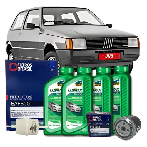 Kit Troca De Oleo Fiat Uno Fiasa Ate 93 Carburado 20w50 Kit Troca De Oleo Fiat Uno Fiasa Ate 93 Carburado 20w50 - Oferta na Shopee