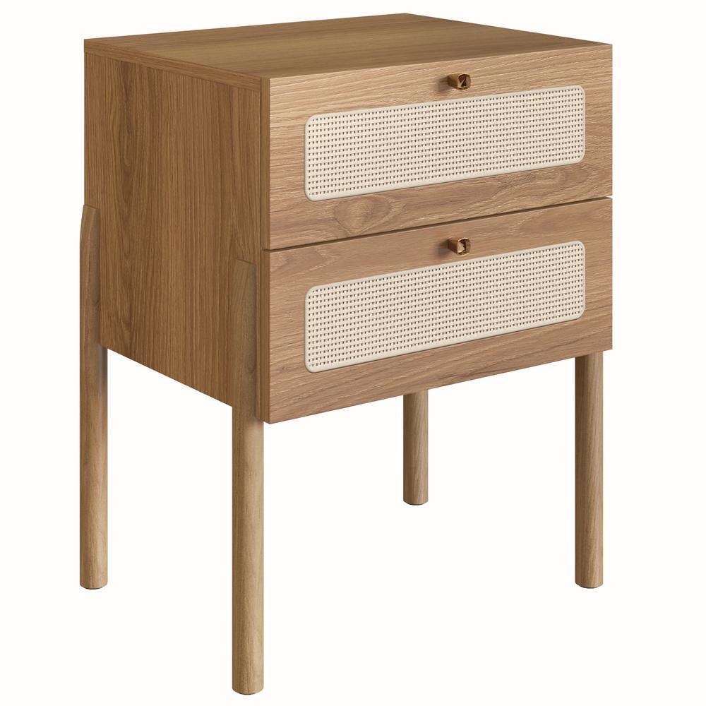 Mesa De Cabeceira 2 Gavetas Palhinha Hanover Artesano Mesa De Cabeceira 2 Gavetas Palhinha Hanover Artesano - Oferta na Shopee