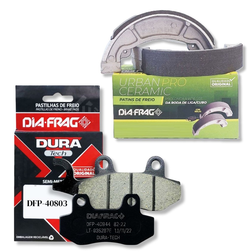 Pastilha e Lona de Freio P/ Suzuki Yes 125 / Gsr 125 Diafrag Pastilha e Lona de Freio P/ Suzuki Yes 125 / Gsr 125 Diafrag - Oferta na Shopee