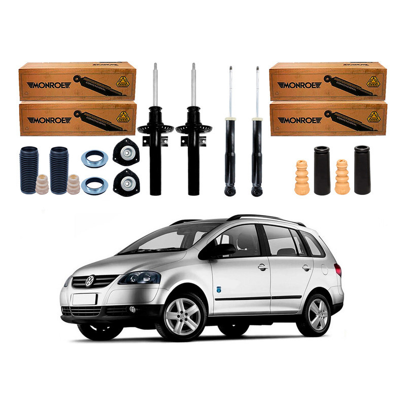Kit Amortecedor Dianteiro Traseiro´ Spacefox 1.6 2006 A 2010 Kit Amortecedor Dianteiro Traseiro´ Spacefox 1.6 2006 A 2010 - Oferta na Shopee