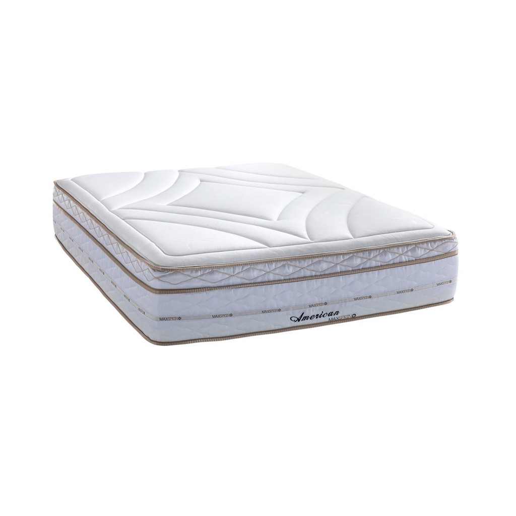 Colchão Casal  Molas Superlastic American One Side 138x188x33 Casal