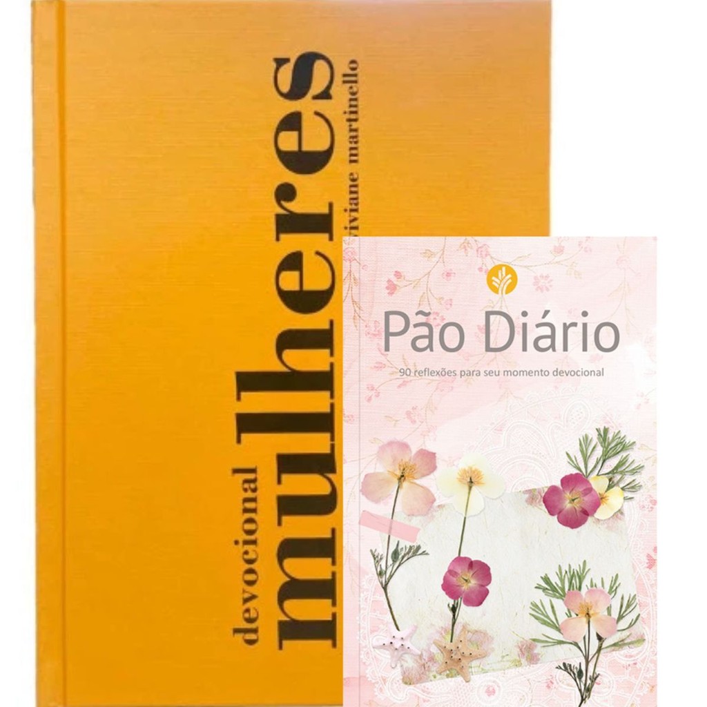 Kit 2 Livros | Devocional Mulheres 2026 | 365 Dias Capa Dura | Viviane Martinello + Devocional 90 Reflexões Floral Kit 2 Livros | Devocional Mulheres 2026 | 365 Dias Capa Dura | Viviane Martinello + Devocional 90 Reflexões Floral - Oferta na Shopee