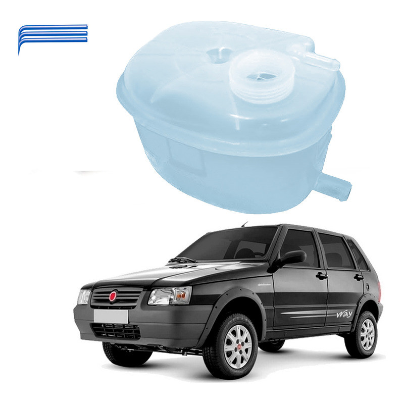 Reservatorio Agua Radiador Uno Way 1.0 2005 A 2013 Reservatorio Agua Radiador Uno Way 1.0 2005 A 2013 - Oferta na Shopee