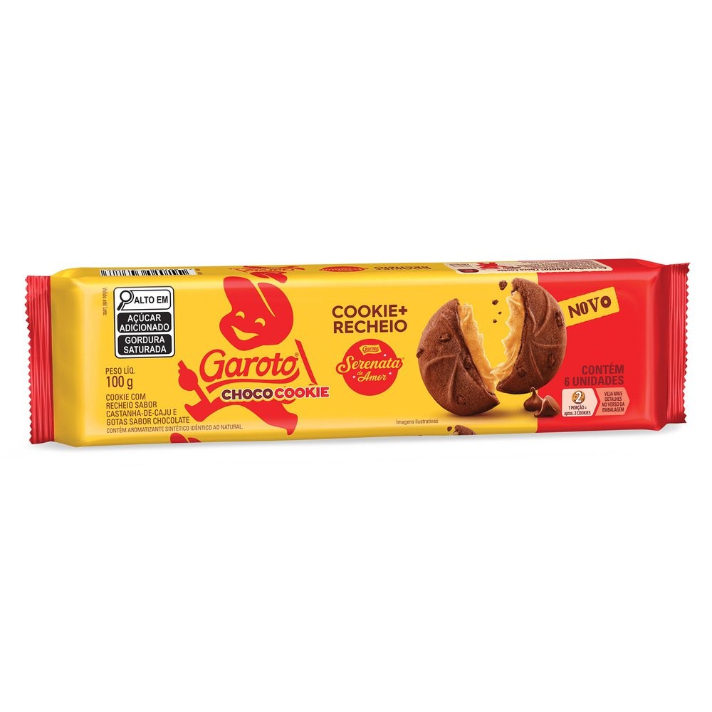 Garoto Choco Cookie Garoto Serenata de Amor 100g - Oferta na Shopee