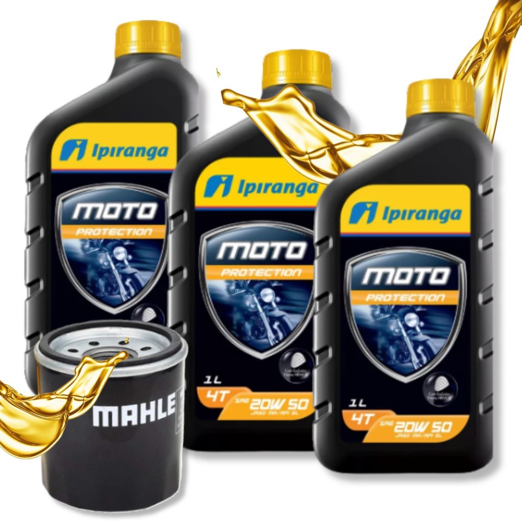 Kit Troca Óleo para Kawasaki Z300 / Ninja 300 20w50 Mineral 3 Litros e Filtro Metal Leve Kit Troca Óleo para Kawasaki Z300 / Ninja 300 20w50 Mineral 3 Litros e Filtro Metal Leve - Oferta na Shopee