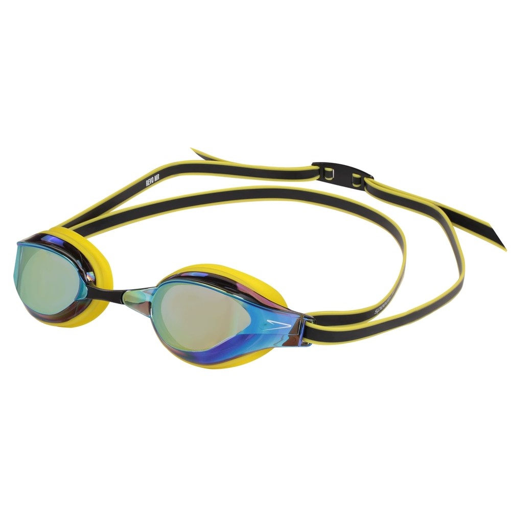 Óculos de Natação Adulto Narizeiras ajustáveis Proteção UV/UVB Lente Espelhada Speedo Revo MR - YELLOW REVO MR - Oferta na Shopee