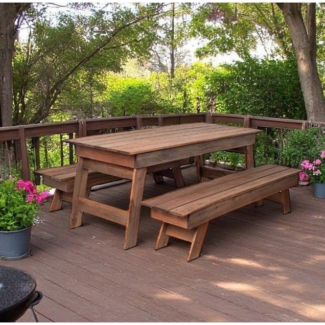 Conjunto para Jardim com 2 Bancos em Madeira Maciça Conjunto para Jardim com 2 Bancos em Madeira Maciça - Oferta na Shopee