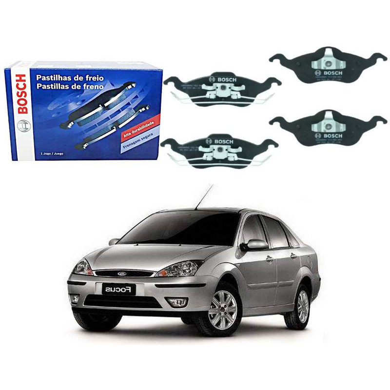 Pastilha Freio Dianteira Bosch Focus Sedan 2.0 2000 A 2008 Pastilha Freio Dianteira Bosch Focus Sedan 2.0 2000 A 2008 - Oferta na Shopee