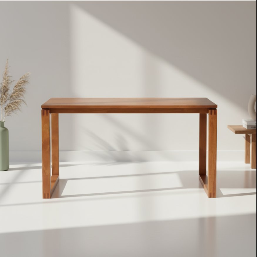 Mesa De Jantar 4 Lugares retangular Madeira Maciça Craft 140 Mesa De Jantar 4 Lugares retangular Madeira Maciça Craft 140 - Oferta na Shopee