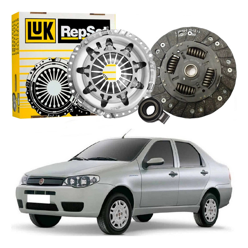 Kit Embreagem Luk Siena 1.4 2005 A 2010 Kit Embreagem Luk Siena 1.4 2005 A 2010 - Oferta na Shopee