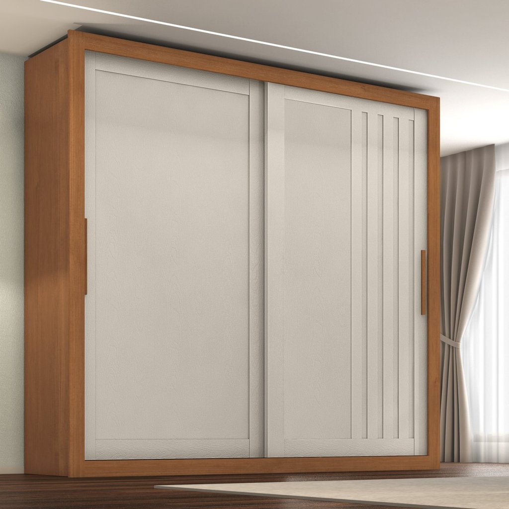 Guarda-roupa Trianon 2 Portas 4 Gavetas Cinamomo/Areia Guarda-roupa Trianon 2 Portas 4 Gavetas Cinamomo/Areia - Oferta na Shopee