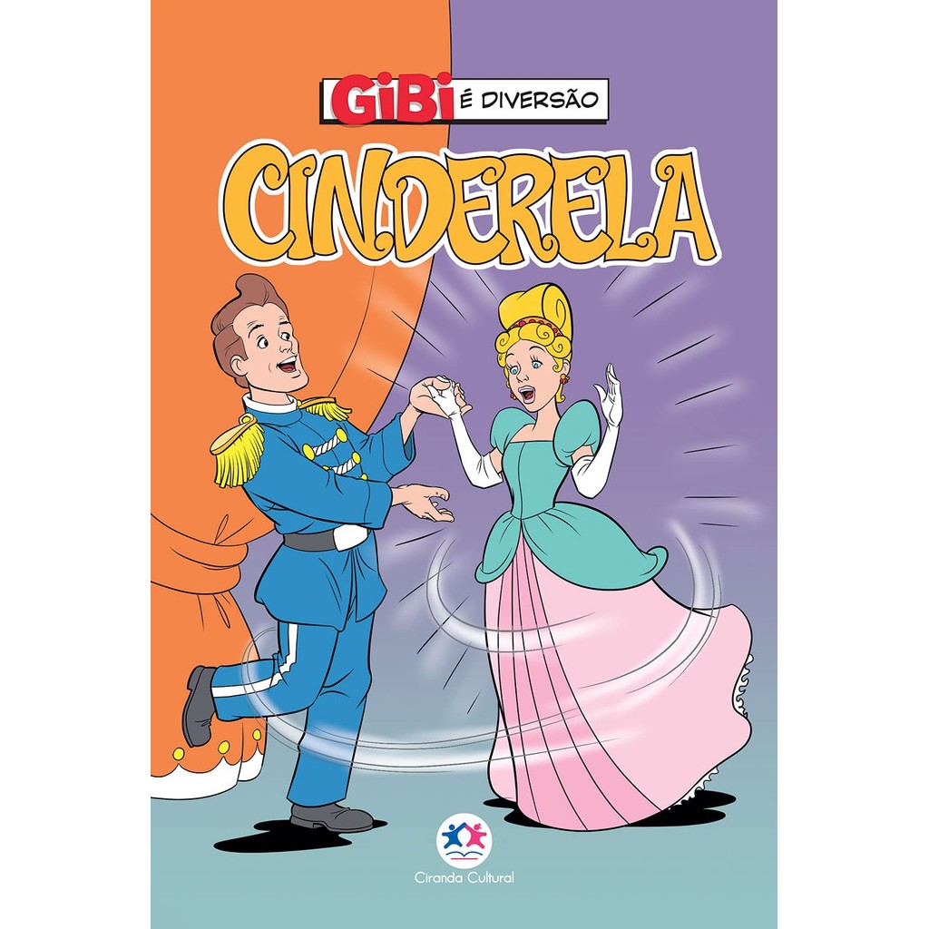 Gibi é Diversão | Cinderela Gibi é Diversão | Cinderela - Oferta na Shopee