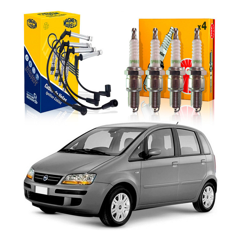 Kit Vela Ngk Cabo Idea 1.8 8v 2005 A 2009 Kit Vela Ngk Cabo Idea 1.8 8v 2005 A 2009 - Oferta na Shopee