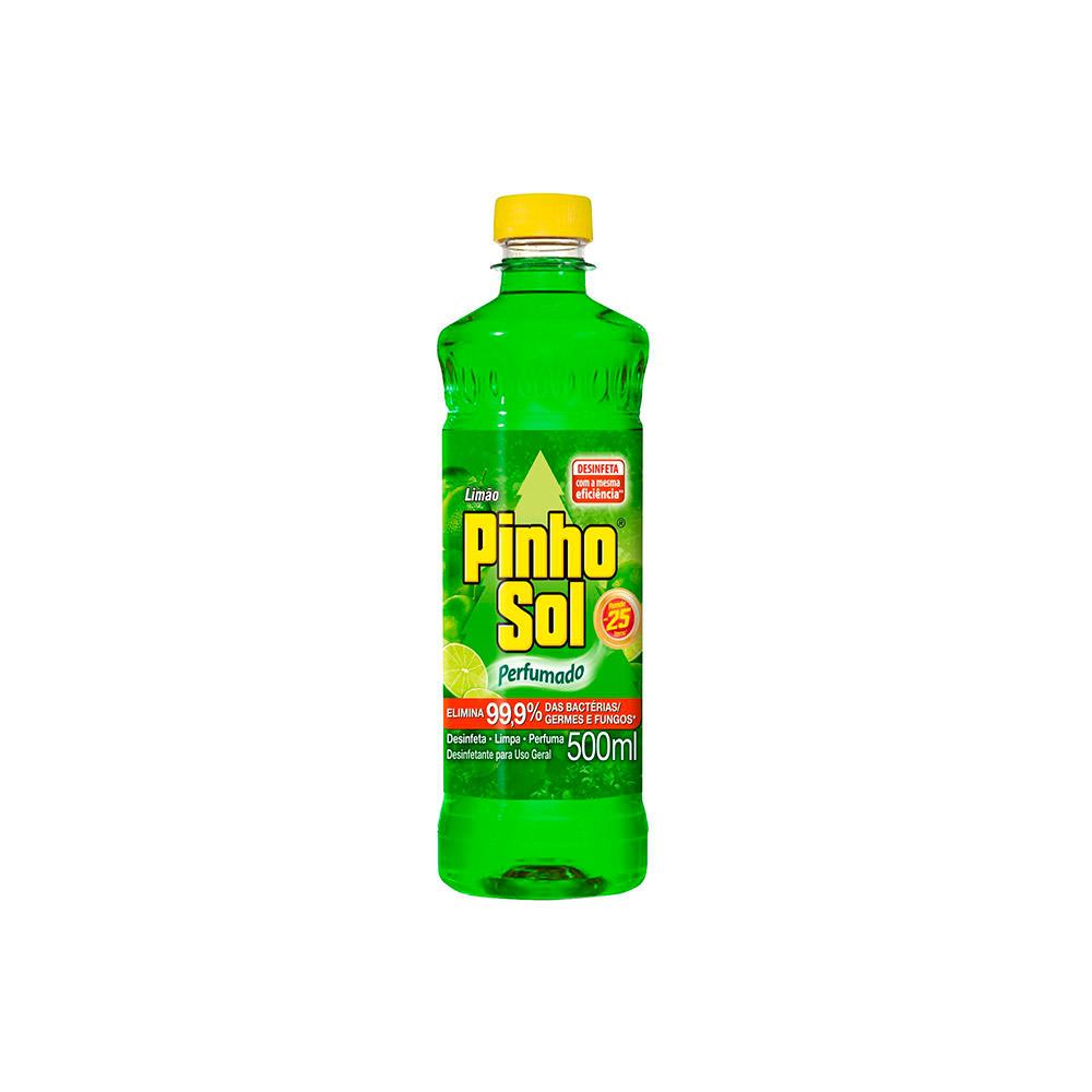 Desinfetante Pinho Sol Limão 500ml Desinfetante Pinho Sol Limão 500ml
