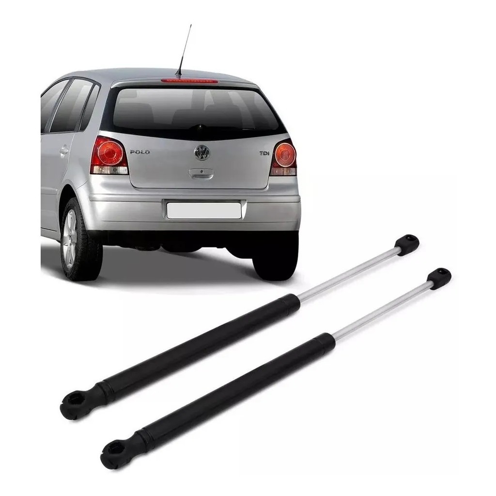Par Amortecedor Tampa Traseira Porta Malas Polo Hatch 2003 Até 2015 Par Amortecedor Tampa Traseira Porta Malas Polo Hatch 2003 Até 2015