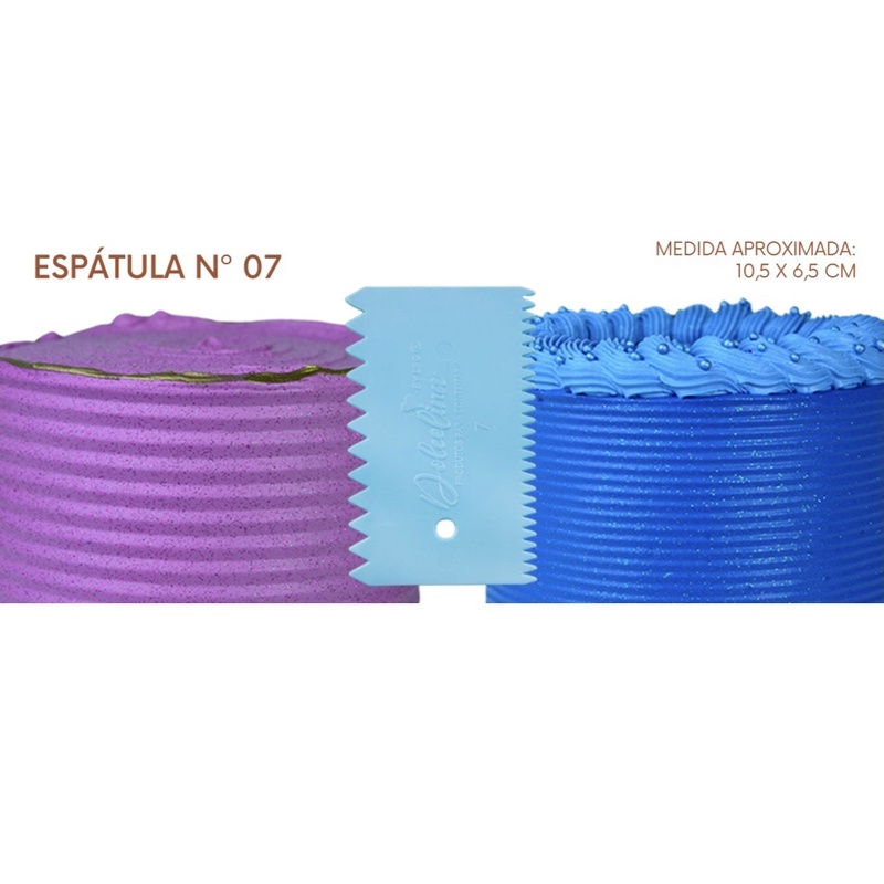 espátula decorativa n•7 para bolo AZUl CLARO Lsc 10,5X6,5 cm dupla confeitaria ( chocobraz ) espátula decorativa n•7 para bolo AZUl CLARO Lsc 10,5X6,5 cm dupla confeitaria ( chocobraz )