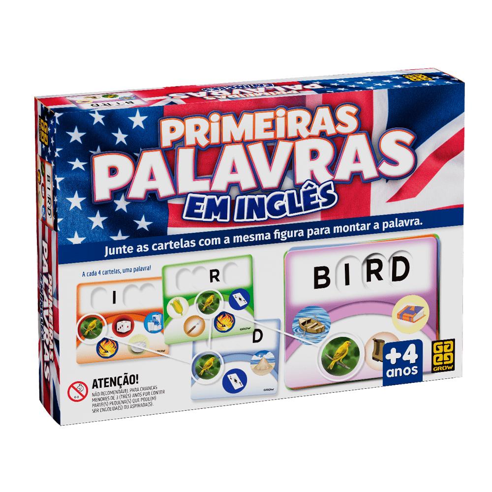 Jogo Primeiras Palavras em Inglês Jogo Primeiras Palavras em Inglês
